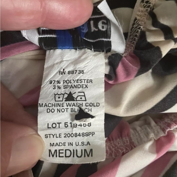 Beware! Size Medium Women’s Peasant Blouse - Picture 6 of 6